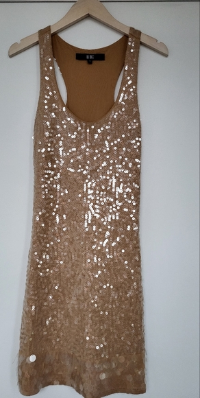 Nude Dress with Clear Sequins - Marlyn Monroe inspo - Picture 1 of 3